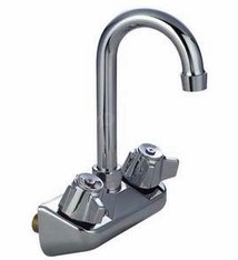 BK Resources Gooseneck Faucet, 3-1/2" Spout