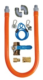 BK Resources Gas Hose Quick Disconnect Kit, 36" Long