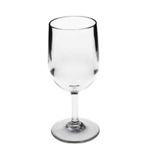 Innova Wine Glass, Poly, Clear, 8 oz
