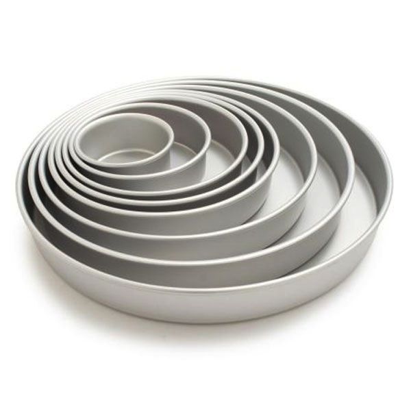 Fat Daddio's Cake Pans (1/2 Doz), 6" x 2"