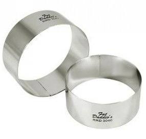 Fat Daddio's Cake Ring, 2-1/2" x 1-3/8"