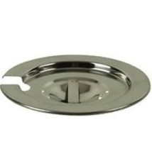 Thunder Group Inset Pan Cover, S/S, Slotted, 7 Qt