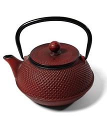 Miya Teapot, Red, 30 oz