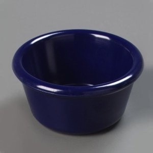 Winco Melamine Ramekins, Navy, 1.5 oz (1 Doz)