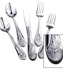 Winco Salad Fork, "Peacock", S/S