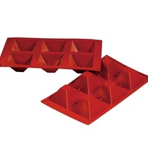 Fat Daddio's Pyramid Mold, 6 Cavities