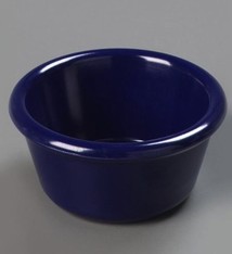 Winco Melamine Ramekins, Navy, 4 oz (1 Doz)