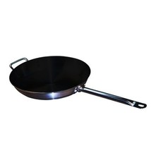 Winco Fry Pan, Non-Stick, S/S, 12"