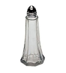 Update International Salt & Pepper Shaker, Chrome Top, 1 oz