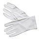 Winco White Cotton Gloves, Medium