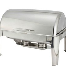 Winco Chafer, Roll Top, 8 Qt