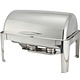 Winco Chafer, Roll Top, 8 Qt