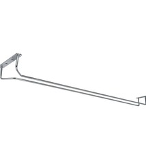 Update International Glass Rack, Chrome, 24"