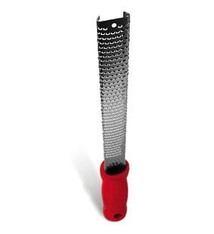 Microplane Zester/ Grater, S/S, "Classic", Red