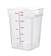 Thunder Group Food Storage Container, 22 Qt