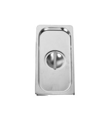 Thunder Group Steam Table Pan Cover, S/S, 1/4 Size