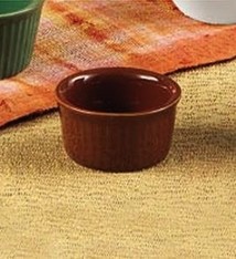 CAC Ramekins, Brown, 3 oz (4 Doz)