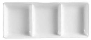 CAC Divided Tray, 3 Compartment (3 Doz)