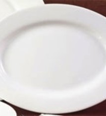 CAC Oval Platter, CLINTON, 10-5/8" (2 Doz)
