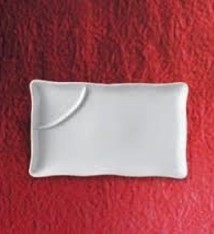 CAC Divided Plate, CLINTON, 12" (1 Doz)