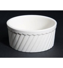 CAC Souffle Bowl, Fluted, 12 oz (3 Doz)