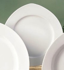 CAC Porcelain Plate, 9" (2 Doz)