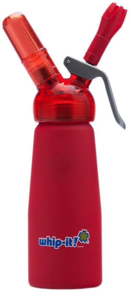 United Brands Whipped Cream Dispenser, Red, 1/2 Liter