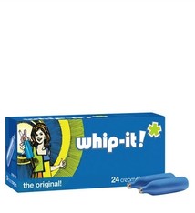 United Brands Whit It Whipped Cream Chargers, N20, 24 Pack