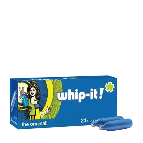 United Brands Whit It Whipped Cream Chargers, N20, 24 Pack