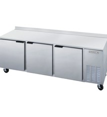 Beverage Air Worktop Refrigerator, 93", 39.8 cu. ft.