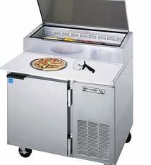 Beverage Air Pizza Top Refrigerated Counter, 1 Section, 16.7 cu. ft.