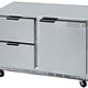 Beverage Air Undercounter Refrigerator, 2 Section, 48W, 13.9 cu. ft.