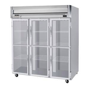 Beverage Air Reach-In Freezer, 3 Section, Glass Doors, 74 cu. ft.