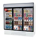 Beverage Air Freezer Merchandiser, 3 Sect., 72 cu. ft.