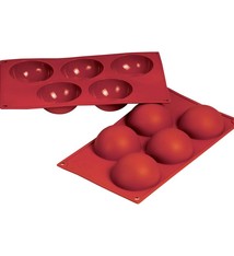 Fat Daddio's Hemisphere Pan, 5 Cavities