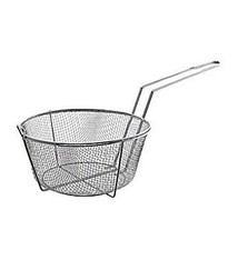 Update International Fryer Basket, Nickel Pltd, 11-1/2" Dia