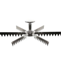 Update International Pie Marker, Alum, 6 Section