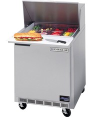 Beverage Air Sandwich Unit, 1 Sect., 8 Pan, 27", 7.3 cu. ft.