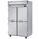 Beverage Air Reach-In Freezer, 2 Section, Solid Doors, 49 cu.ft.
