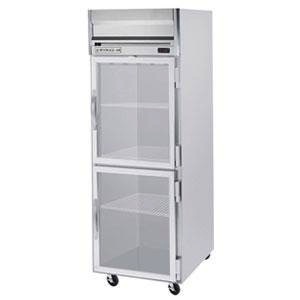 Beverage Air Reach-In Freezer, 1 Section, Glass Doors, 24 cu.ft.