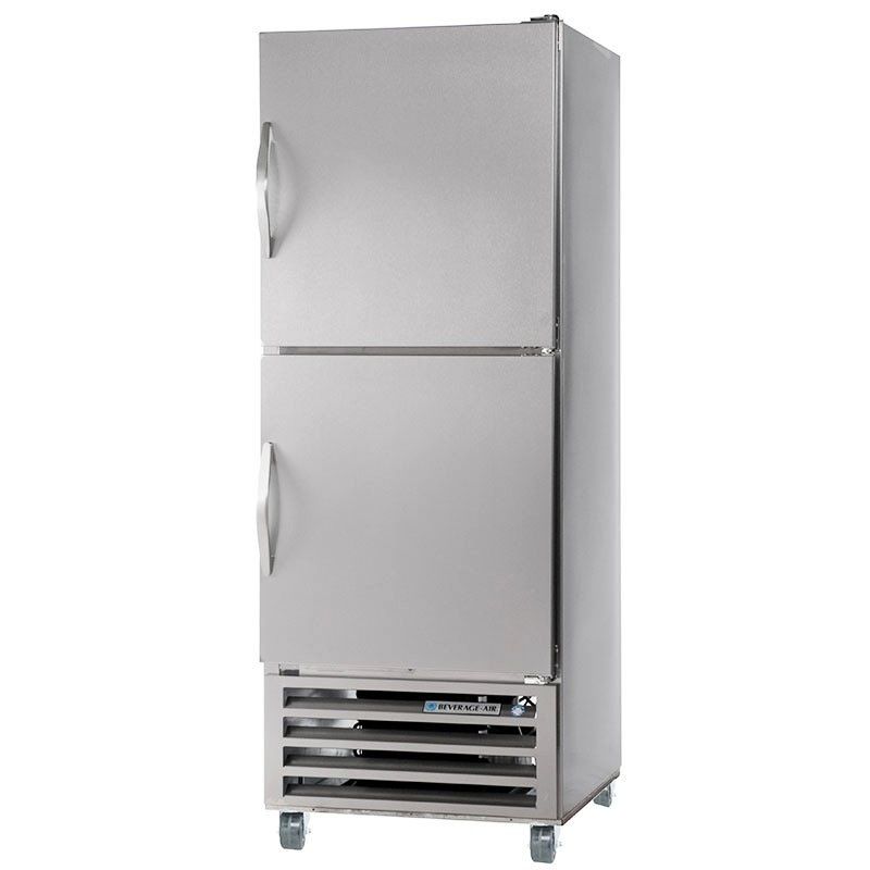 Beverage Air Reach-In Refrigerator, 1 Section, Solid Doors, 18.0 cu. ft.