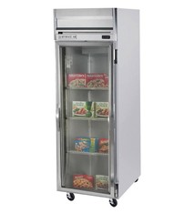 Beverage Air Reach-In Freezer, 1 Sect, Glass Door, 23 cu. ft.