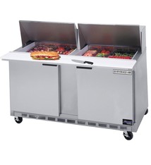Beverage Air Sandwich Unit, 2 Section, 60", 17.1 cu.ft.