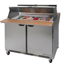 Beverage Air Sandwich Unit, 2 Section, 48", 13.9 cu.ft.
