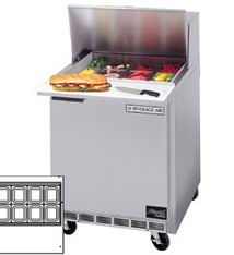 Beverage Air Sandwich Unit, 1 Section, 27", 7.3 cu.ft.