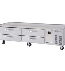 Beverage Air Worktop Cookstand Refrigerator, 84", 17.5 cu.ft