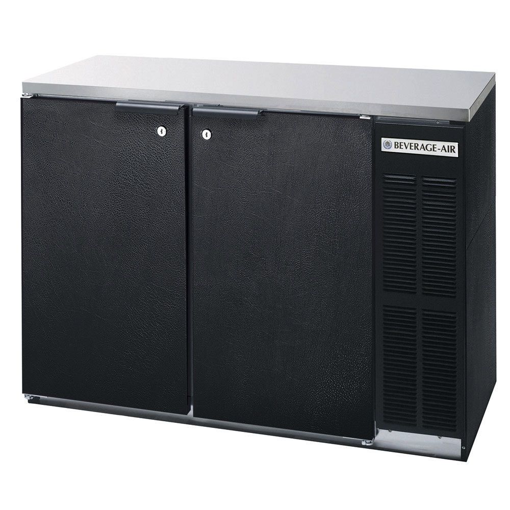 Beverage Air Backbar Refrigerator, 48"x36", Solid Doors