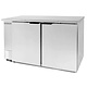 Beverage Air Backbar Refrigerator, 58"x37.25", Solid Doors