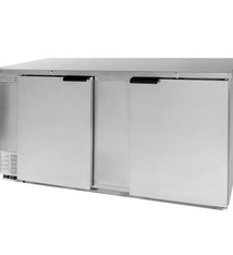 Beverage Air Backbar Refrigerator, 68"x37.25", Solid Doors