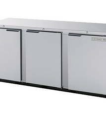 Beverage Air Backbar Refrigerator, 72"x34", Solid Doors